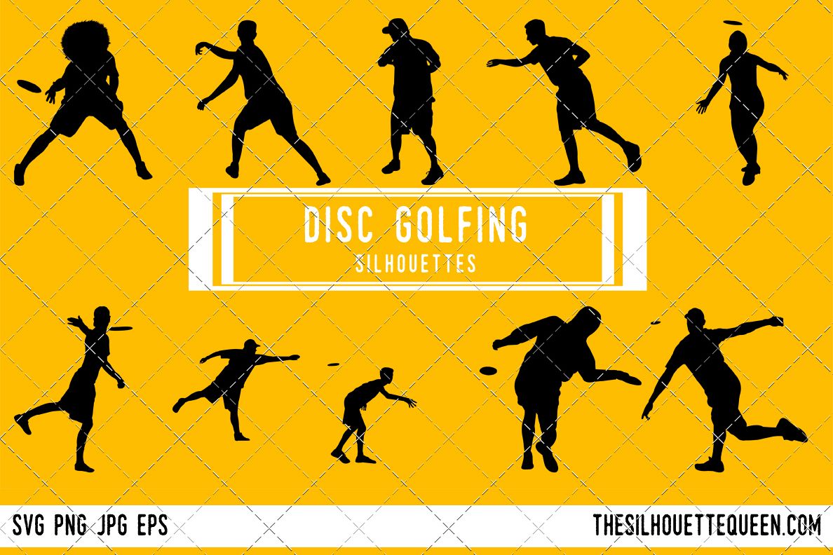 1188x792 Disc Golf Silhouette Vector, Png