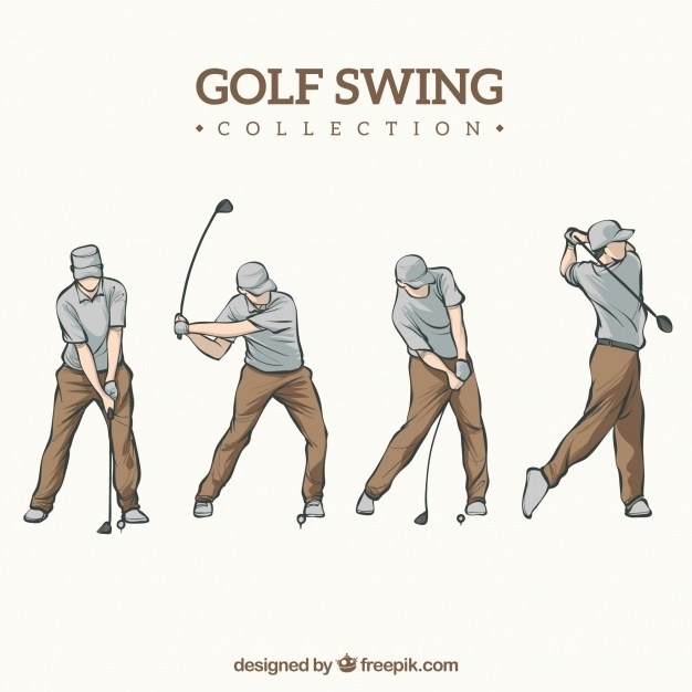 626x626 Golf Swing Cartoon Images