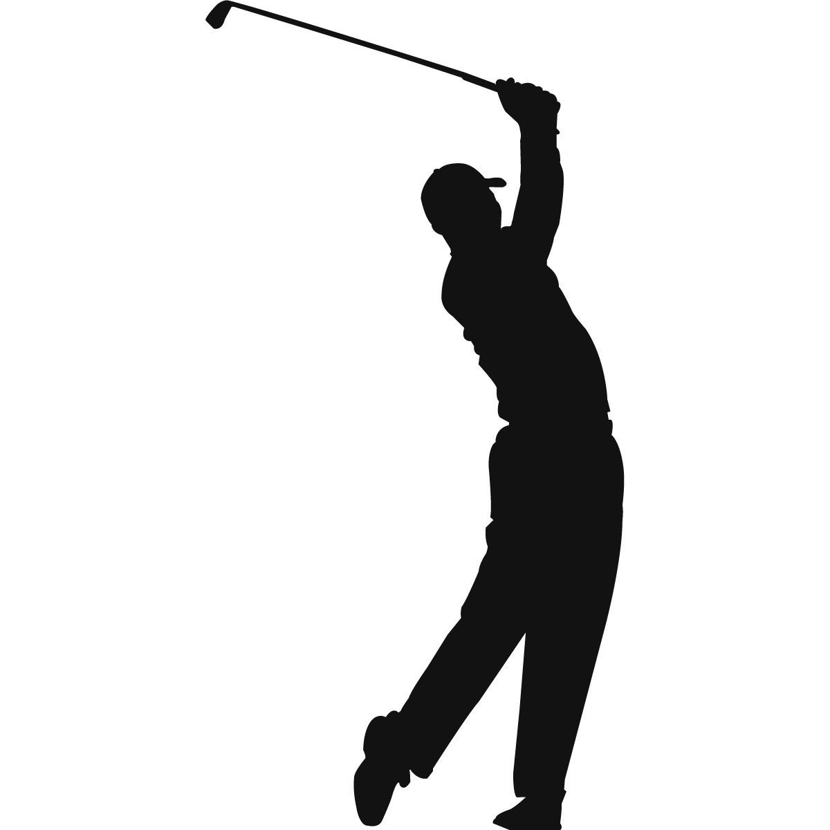 1200x1200 Collection Of 'golfer Silhouette Vector' Download More Than