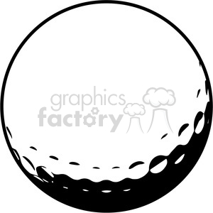 300x300 Golf Ball Vector Illustration Clipart Royalty Free Gif, Png