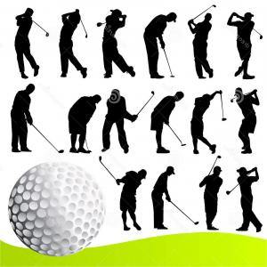 300x300 Royalty Free Stock Photography Golf Player Vector Image Hoodamathrun