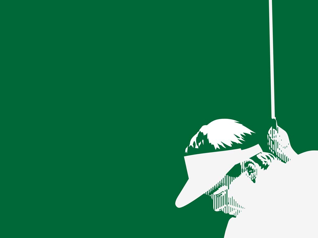 1024x765 Vector Golfer Vector Art Graphics