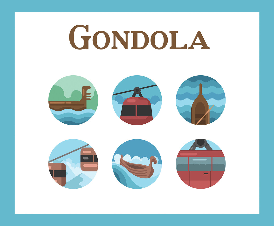 Gondola Vector