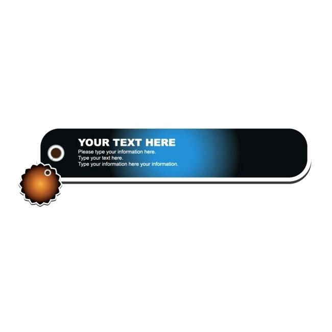 650x651 Label Strip Vector And Gondola Holders Huxos