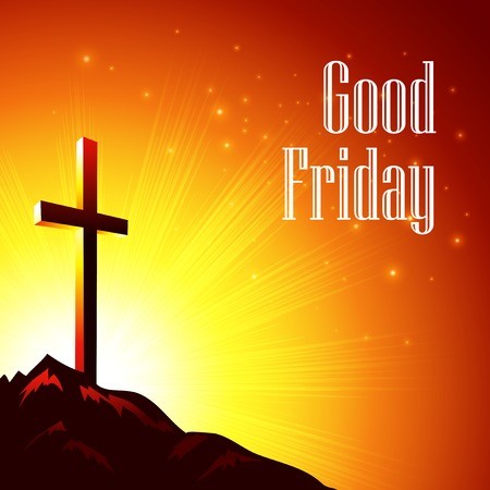 Good Friday Vector Illustration With The Image Of Calvary 450x450 Good Friday Vector Illustration With The Image Of Calvary