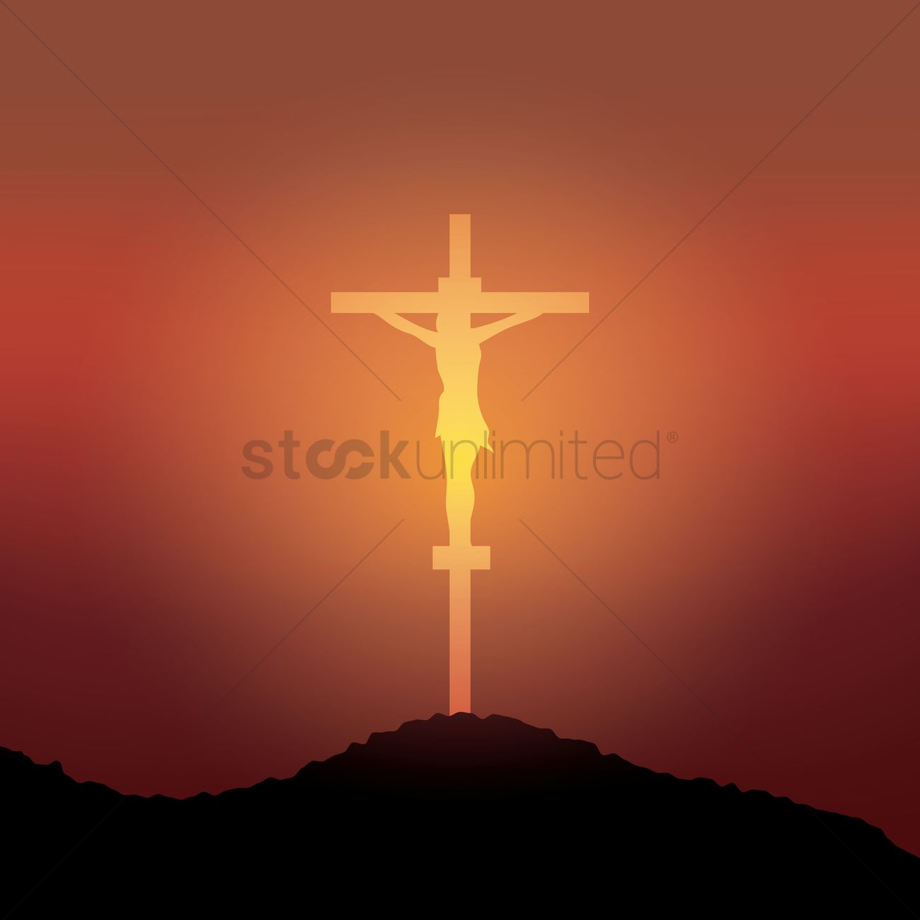 Good Friday Background Vector Image 1300x1300 Good Friday Background Vector Image
