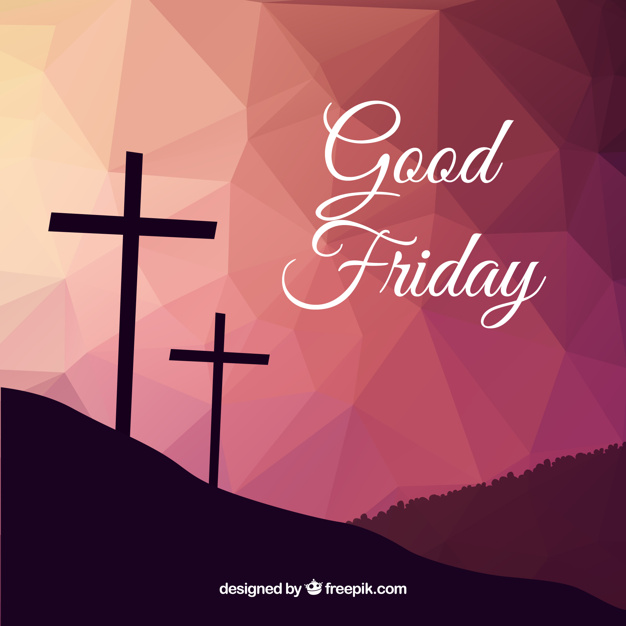 Polygonal Background Of Good Friday Vector Free Download 626x626 Polygonal Background Of Good Friday Vector Free Download