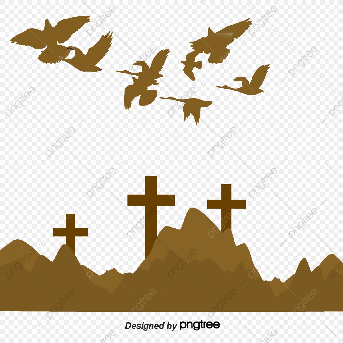 Vector Good Friday, Jesus, Cross, Brown Png Transparent Clipart 1200x1200 Vector Good Friday, Jesus, Cross, Brown Png Transparent Clipart