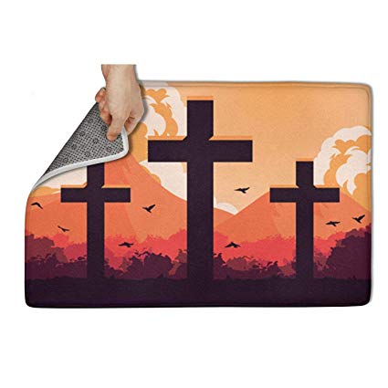 Gaaskelled Large Indooroutdoor Doormat,good Friday 425x425 Gaaskelled Large Indooroutdoor Doormat,good Friday