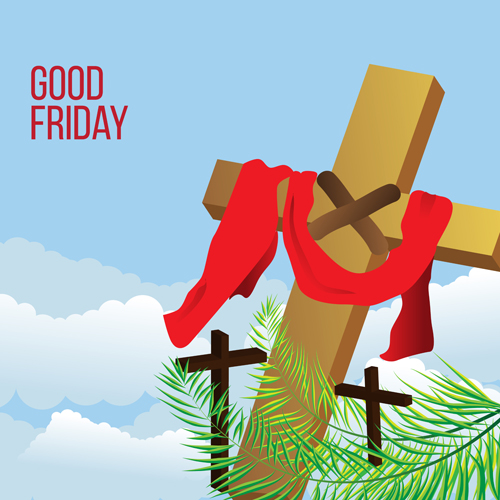 Vector Good Friday Background Design Free Download 500x500 Vector Good Friday Background Design Free Download