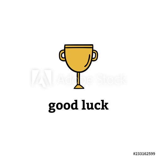 Good Luck Vector Illustration In Hand Drawn Style Cup In Hand 500x500 Good Luck Vector Illustration In Hand Drawn Style Cup In Hand