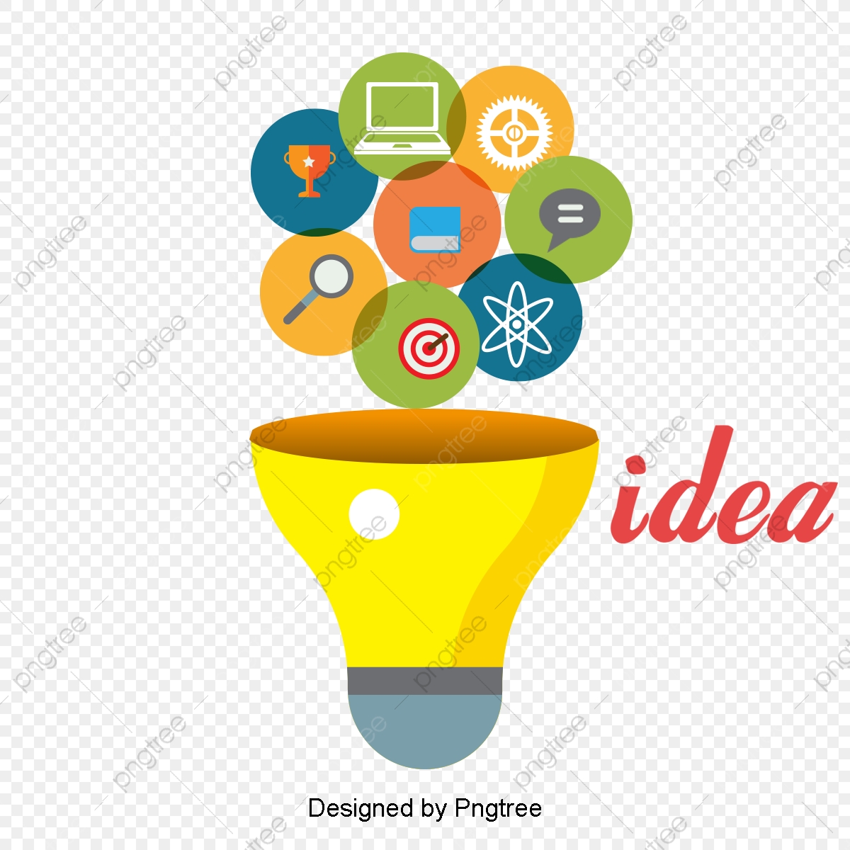 1200x1200 Good Idea Bulb Vector, Good Idea, Light Bulb, Application Png