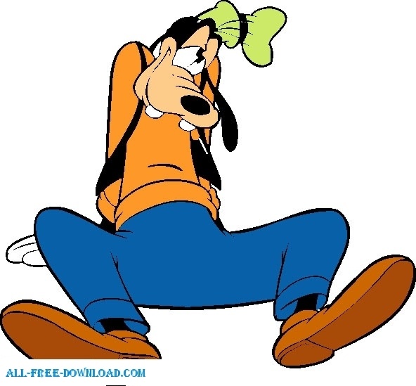 Goofy Free Vector In Encapsulated Postscript 592x549 Goofy Free Vector In Encapsulated Postscript
