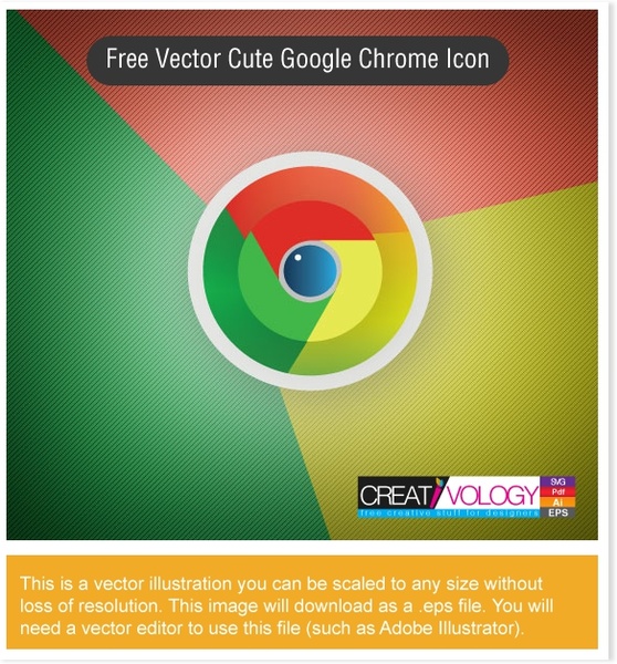558x600 Free Vector Cute Google Chrome Icon Free Vector In Adobe