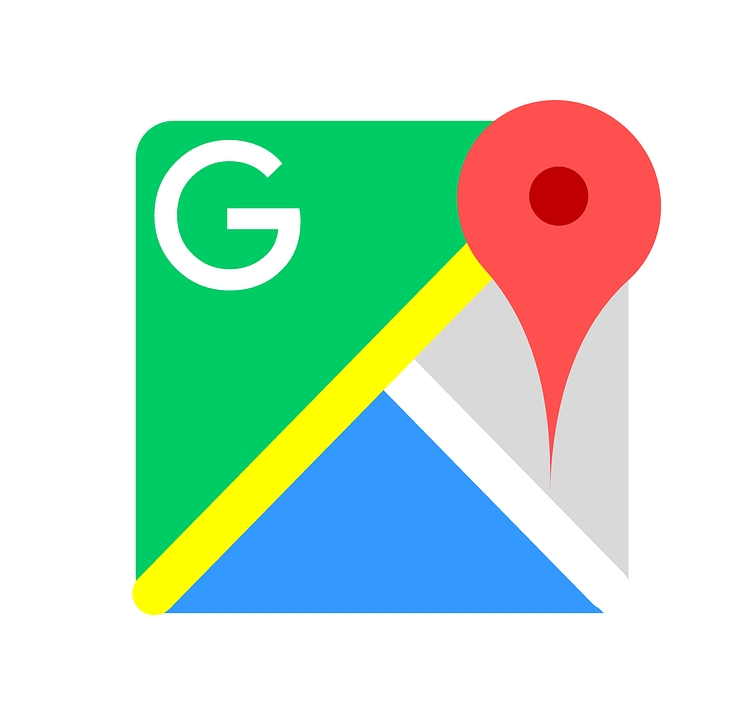 736x720 Google Maps Icon Vector
