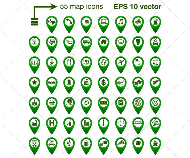 Google Maps Icon Vector at Collection of Google Maps
