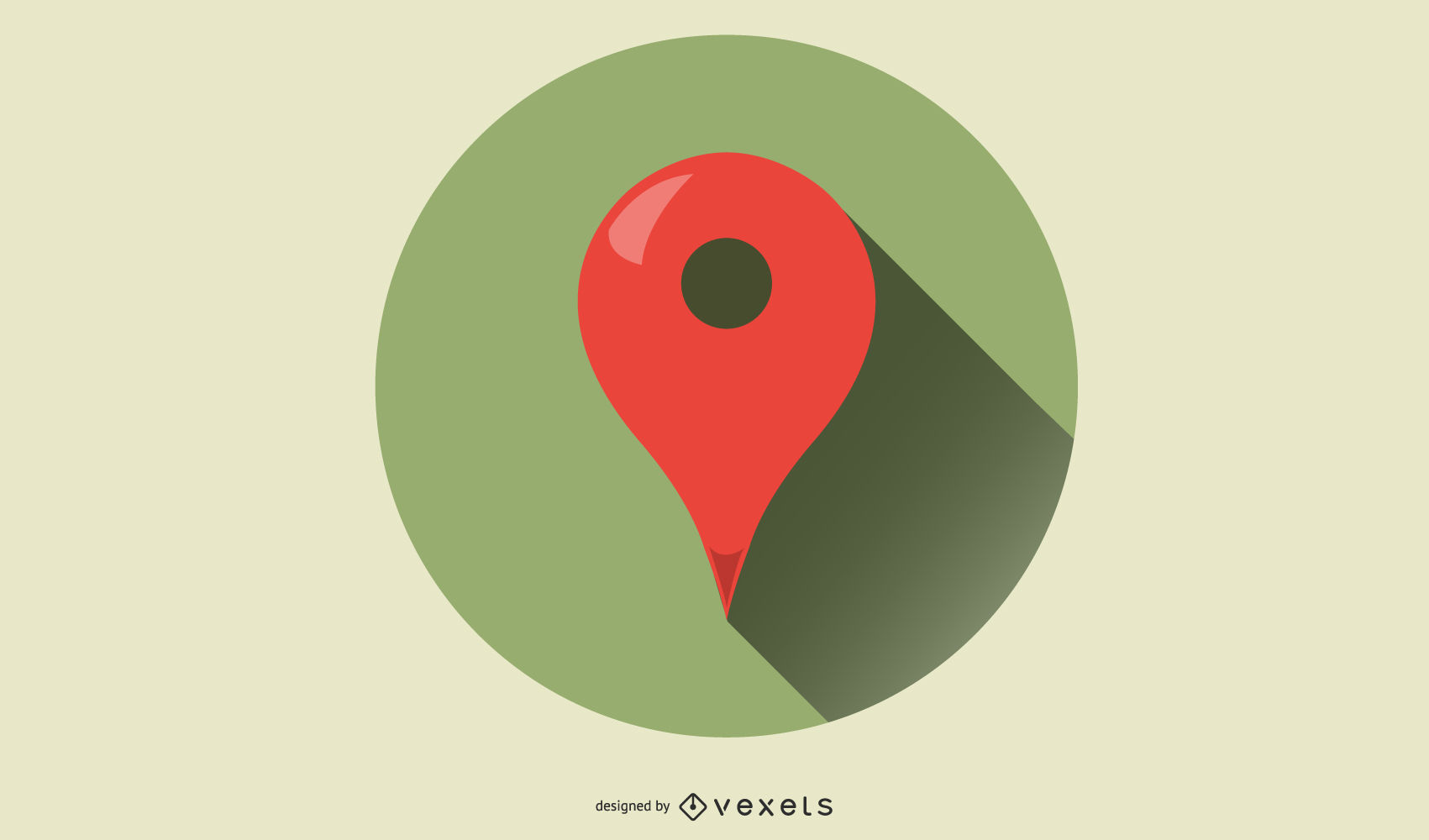 1701x1000 Google Maps Pointer Vector