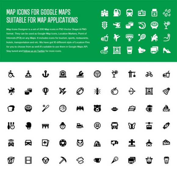 580x557 Free Vector Map Icons For Google Maps Api Best Web Design