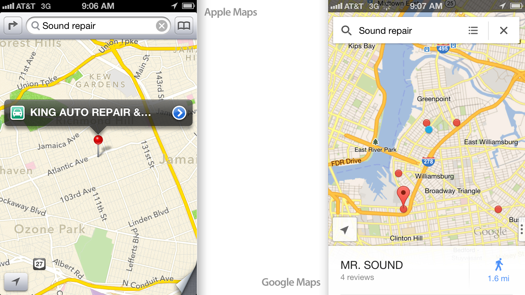 1707x960 Google Maps For Ios Review Maps Done Right Gizmodo Australia