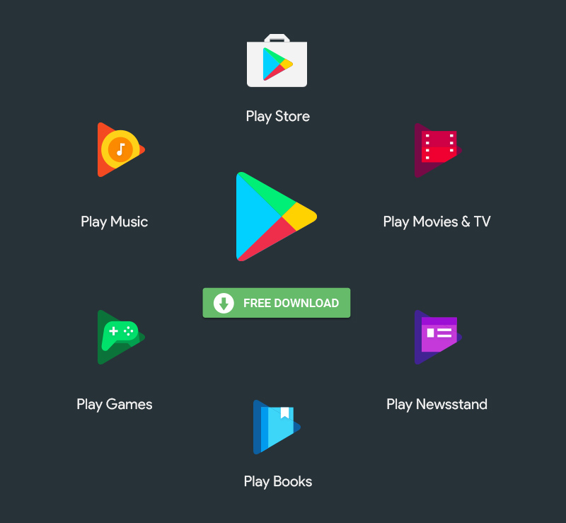 800x739 Freebie Google Play Icons