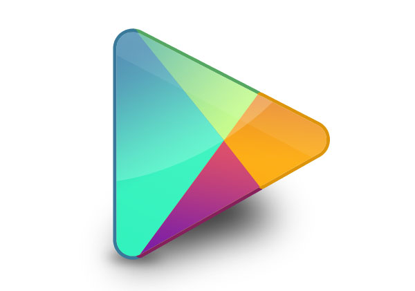 600x421 Play Store Icon Vector