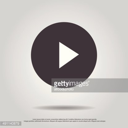 414x414 Play Vector Icon Premium Clipart