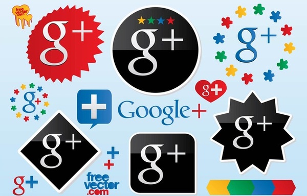 600x384 Google Plus Vector Logos Free Vector In Adobe Illustrator