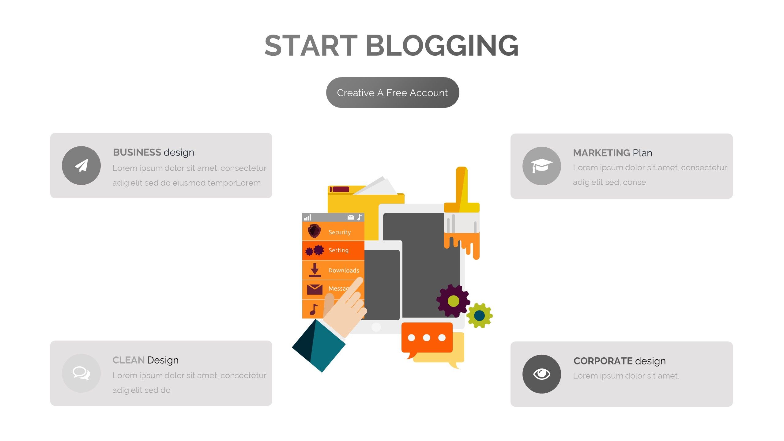 Eviron Creative Powerpoint Template 2560x1440 Eviron Creative Powerpoint Template