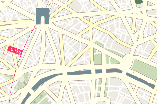 600x400 Isochronic Map Paris Xiaoji Chen's Design Weblog