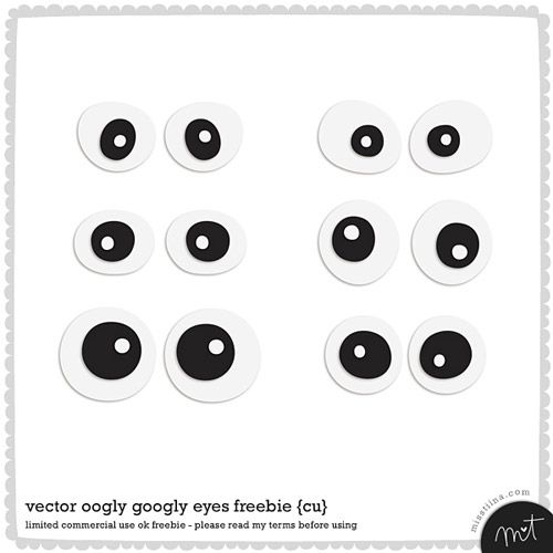 500x500 Printable Googly Eyes Fall And Halloween Graphics N' Printables