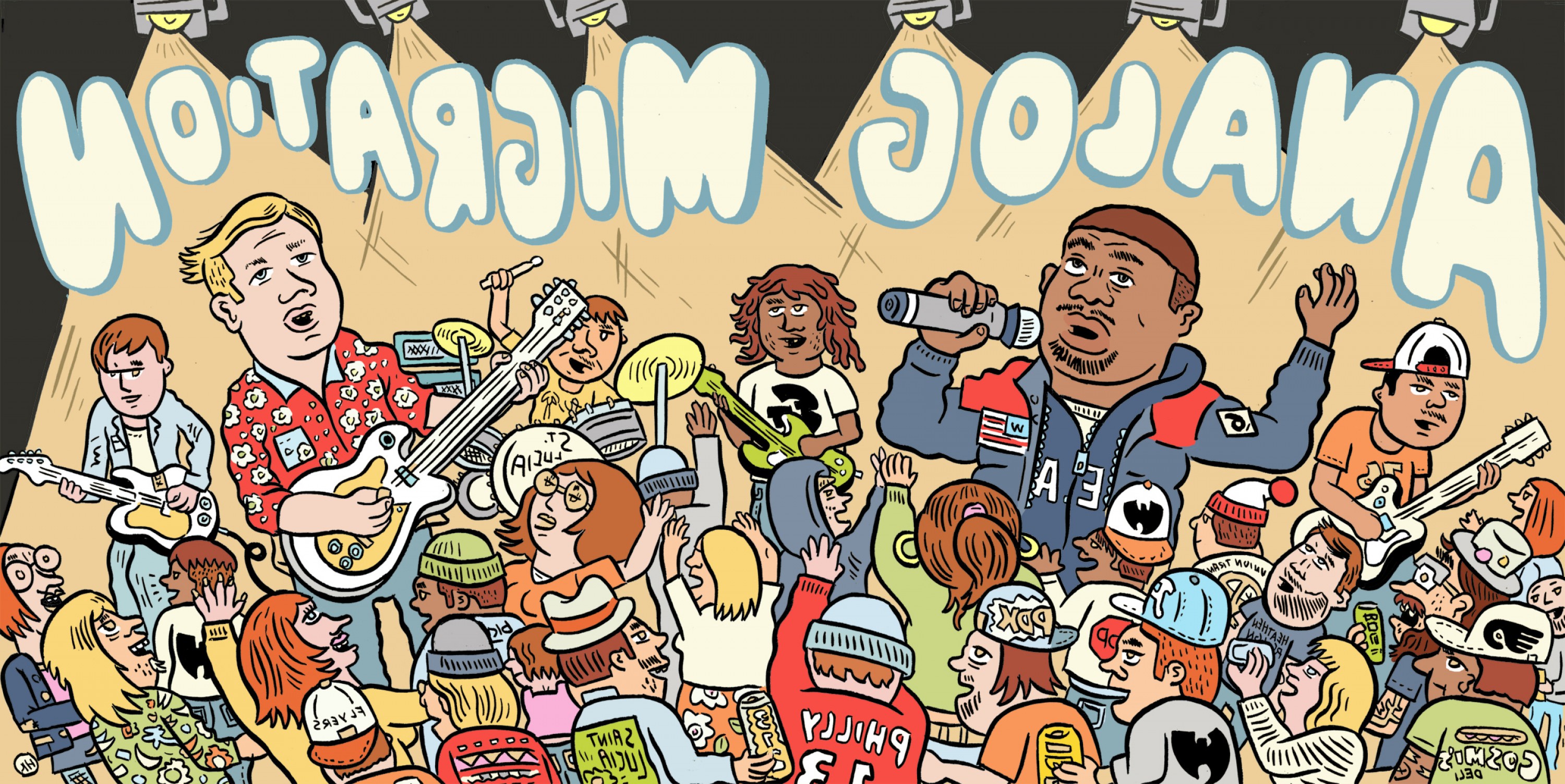 3000x1503 Success Stories Hawk Krall Illustrates For Fader Magazine Goose