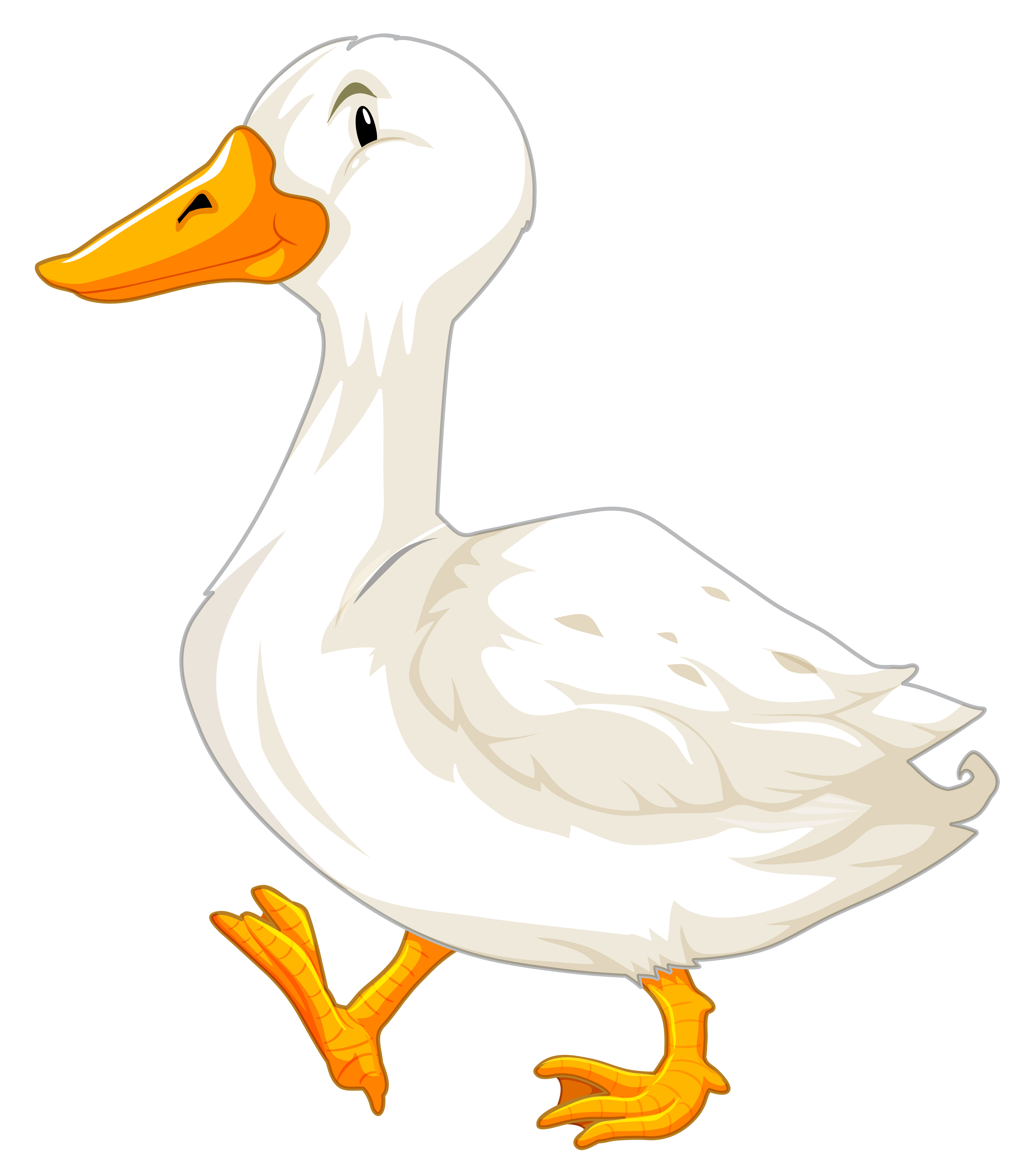 4400x5000 A White Goose Character
