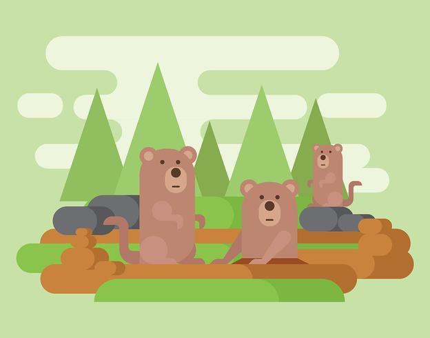 624x490 Gopher Vector Illustration