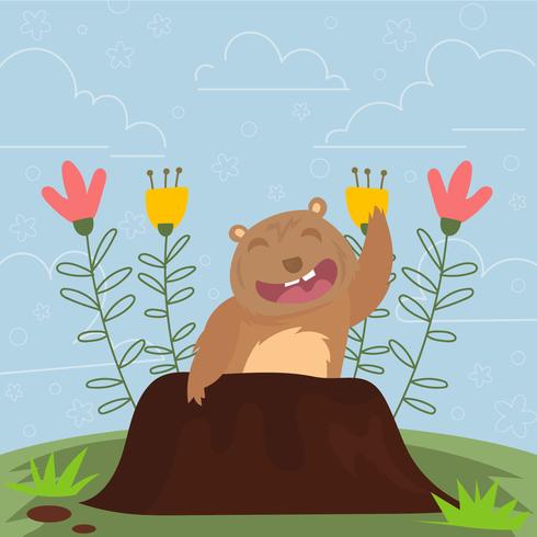 490x490 Happy Gopher Day Card