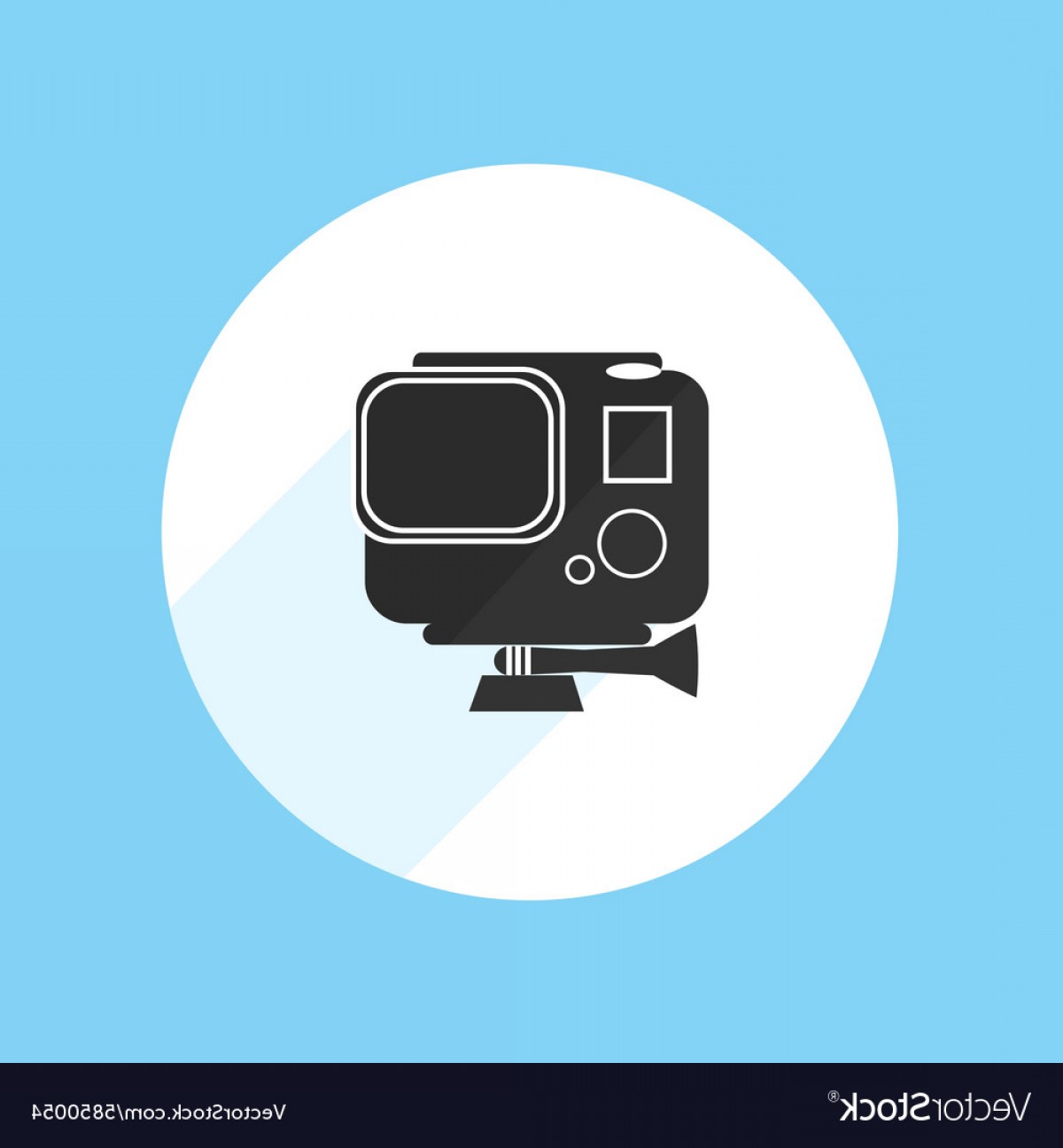 1200x1296 Gopro Hero Hd Action Camera Pro Sport Silhouette Vector Cqrecords