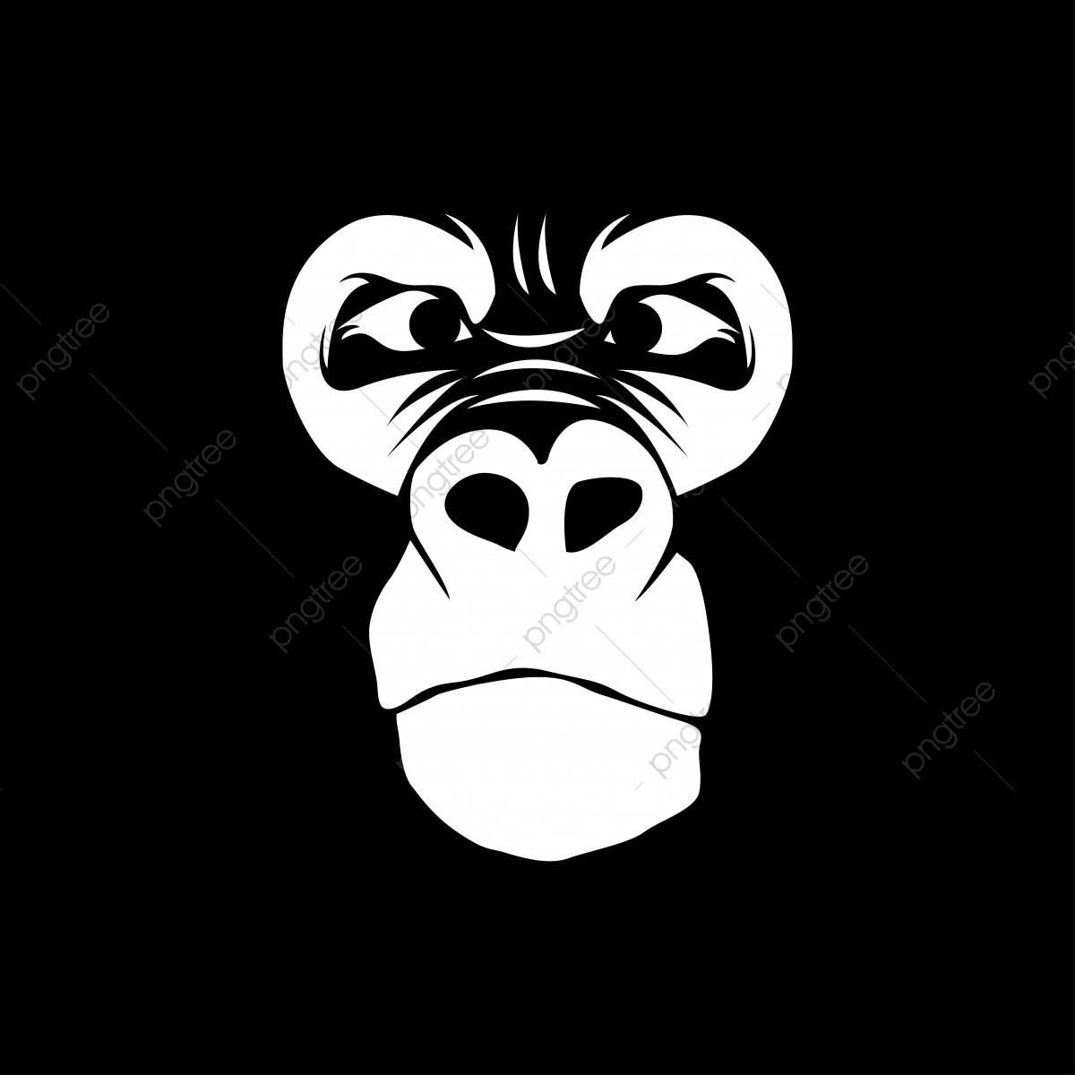 Gorilla Logo Vector at Vectorified.com | Collection of Gorilla Logo ...