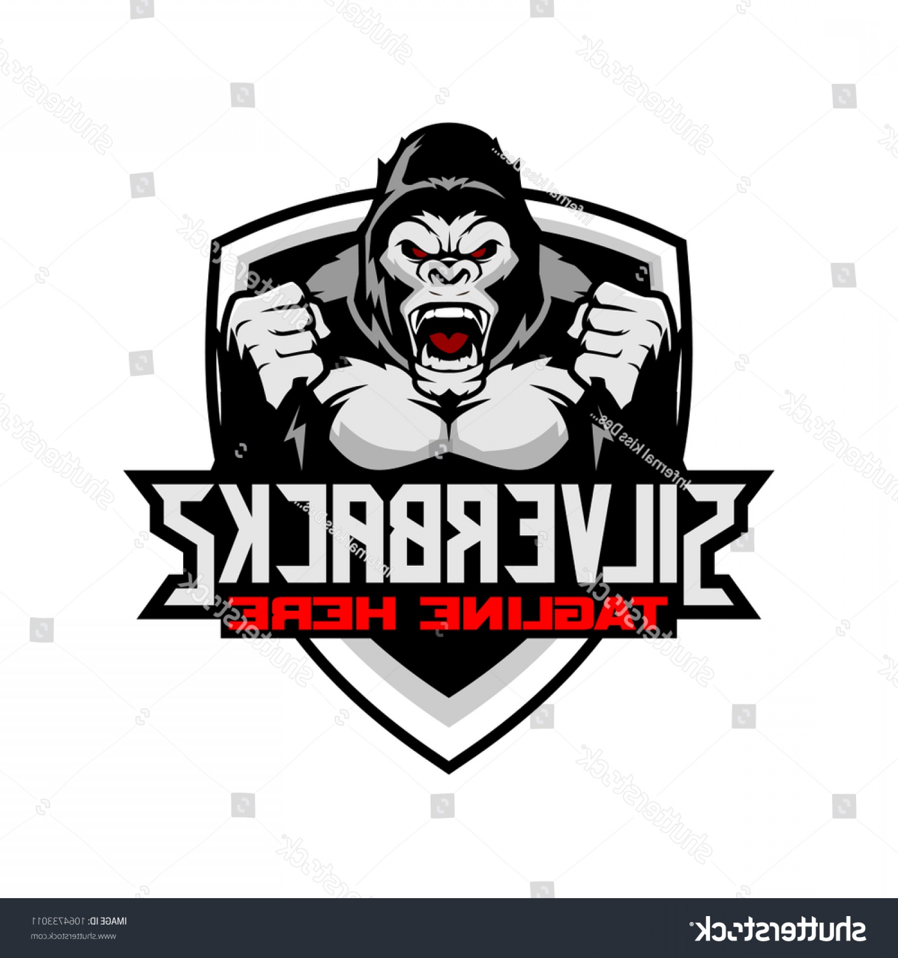 1800x1920 Silverback Gorilla Vector Hoodamathrun