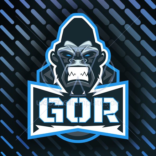 600x600 Webspell Templatesvector Gorilla Clan Logo