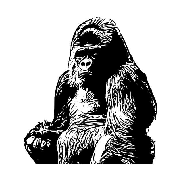 630x630 Gorilla Vector Design