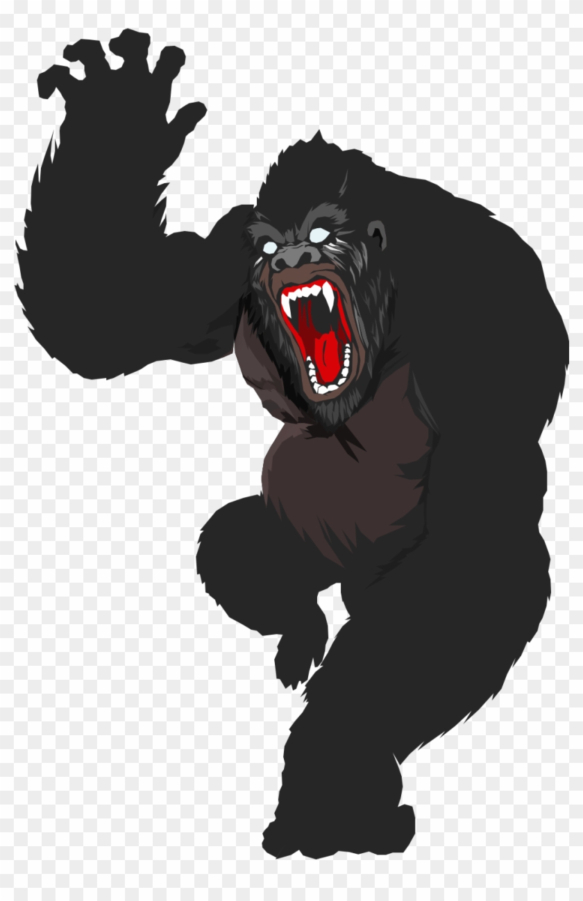 840x1299 Artthunder Gorilla