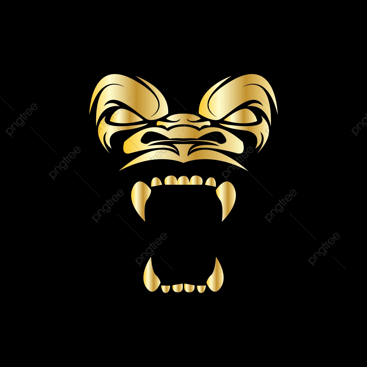 1200x1200 Gorilla Vector Image Sport Mascot, Illustration, Gorilla, Mascot