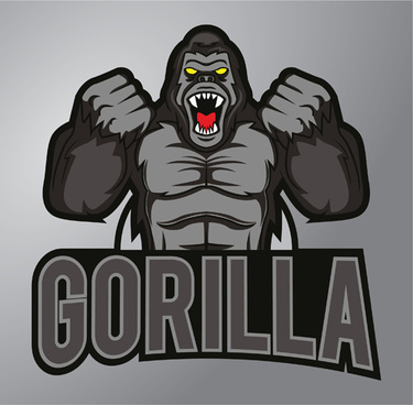 375x368 Free Gorilla Vector Images Free Vector Download