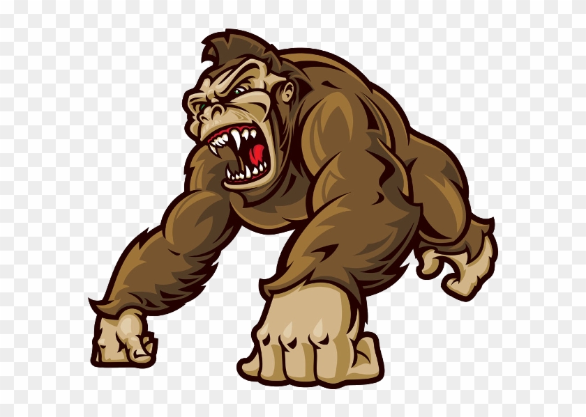 840x599 Brown Gorilla