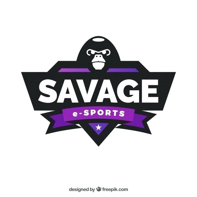 626x626 E Sports Team Logo Template With Gorilla Vector Free Download Demo
