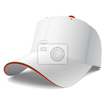 400x400 Vector Gorra De Blanca Fotomural Fotomurales Headware