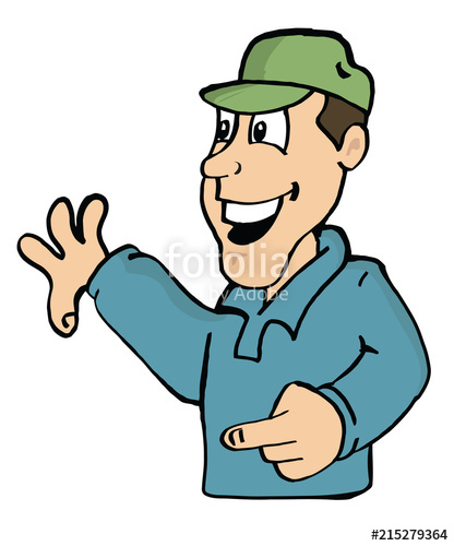 416x500 Trabajador Con Gorra Stock Image And Royalty Free Vector