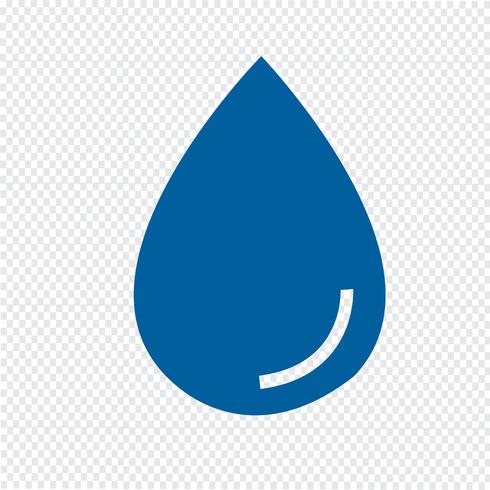 De Vector De Icono De Gota De Agua 490x490 De Vector De Icono De Gota De Agua