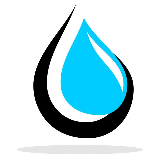 Water Drop Logotype Vector 660x660 Water Drop Logotype Vector