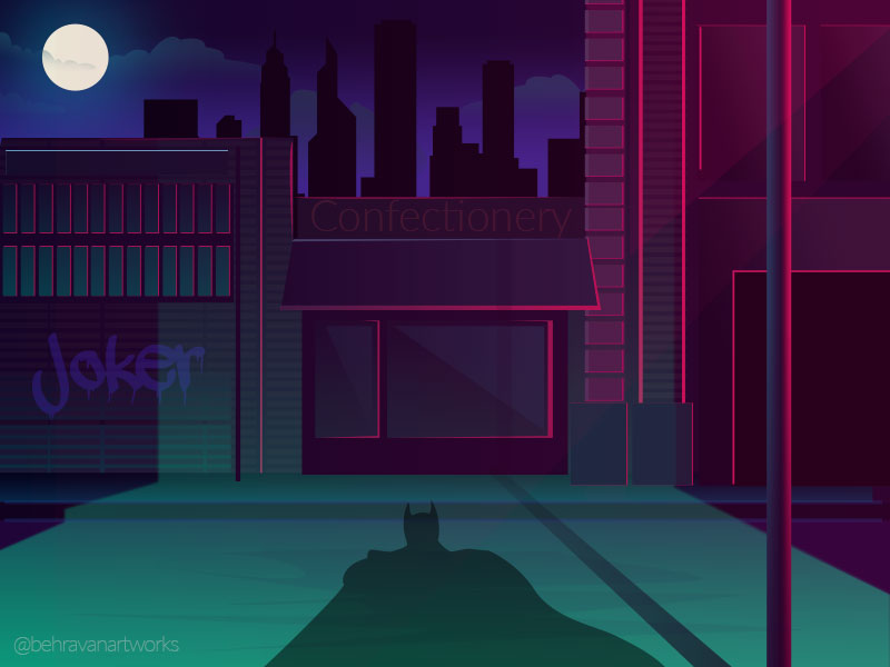 800x600 Gotham In Night