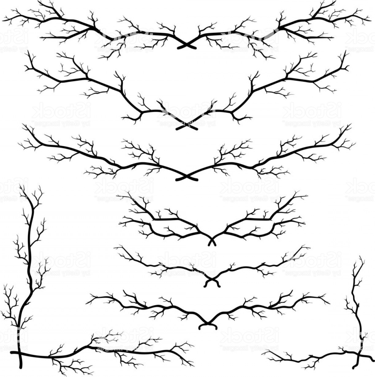 1224x1228 Gothic Corner Border Vector Hoodamath